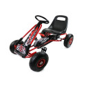 Gokart Czerwony A-15 Pompowane Koła