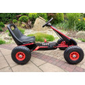 Gokart Czerwony A-15 Pompowane Koła