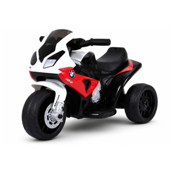 Motor Na Akumulator BMW S1000RR Trójkołowy Dla Dzieci Światła LED Czerwony