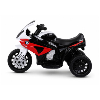 Motor Na Akumulator BMW S1000RR Trójkołowy Dla Dzieci Światła LED Czerwony