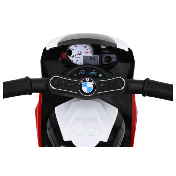 Motor Na Akumulator BMW S1000RR Trójkołowy Dla Dzieci Światła LED Czerwony