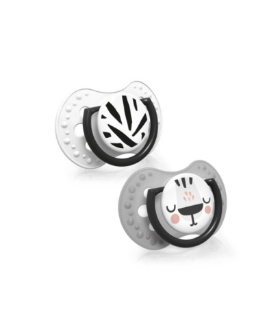 Smoczek dynamiczny, uspokajający 6-18 SALT&PEPPER 2szt. LOVI