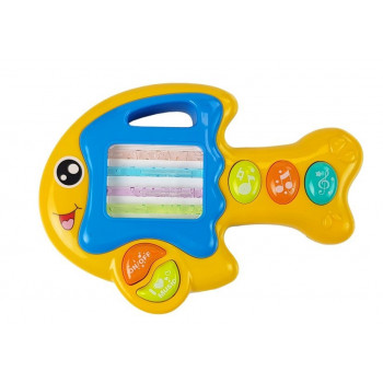 Pianinko i Gitara na Baterie Papuga Rybka