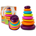 Piramidka Kolorowe Obręcze dla Niemowlaka