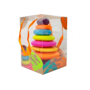Piramidka Kolorowe Obręcze dla Niemowlaka