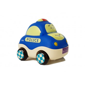 Zestaw Autek Policja Ambulans dla Niemowlaka z Napędem 4el