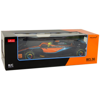 Auto Wyścigowe McLaren F1 Zdalnie Sterowany RC Rastar Pomarańczowy 1:12