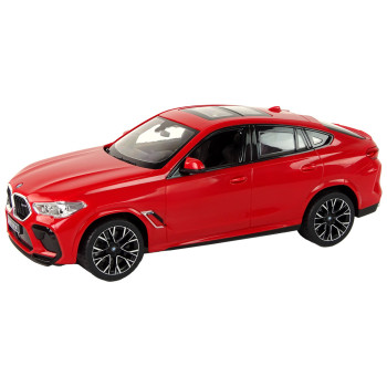 Auto Samochód Zdalnie Sterowany RC BMW X6 Rastar Pilot Czerwone 1:14