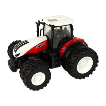 Traktor Zdalnie Sterowany z Przyczepą 1:24 Czerwony Zielony