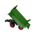 Traktor Zdalnie Sterowany z Przyczepą 1:24 Czerwony Zielony