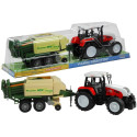 Duży Traktor z Przyczepą Maszyna Rolnicza 65 cm