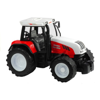 Duży Traktor z Przyczepą Maszyna Rolnicza 65 cm