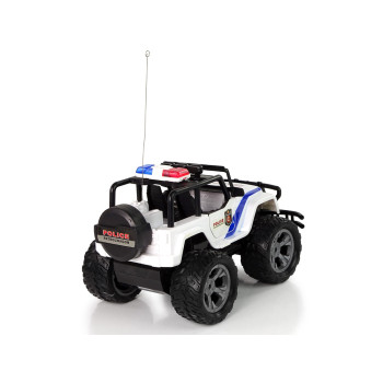 Auto R/C Policja Jeep Policyjny 1:14 Zdalnie Sterowane Efekty Świetlne