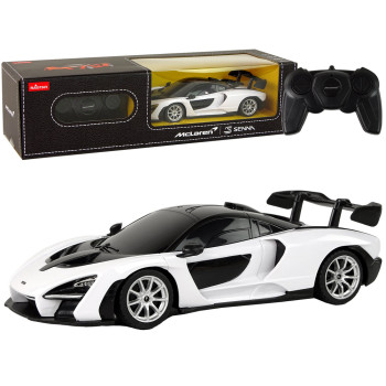 Auto Samochód Zdalnie Sterowany RC McLaren Rastar Pilot Biały 1:24