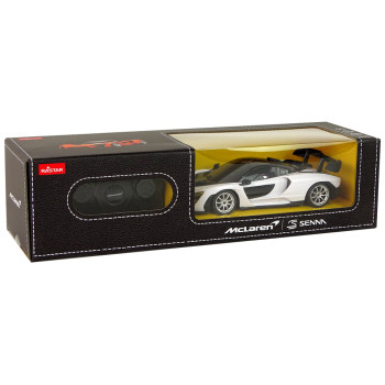 Auto Samochód Zdalnie Sterowany RC McLaren Rastar Pilot Biały 1:24
