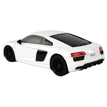 Auto Samochód Zdalnie Sterowany RC Audi R8 Rastar Pilot Białe 1:24