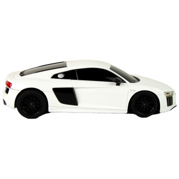 Auto Samochód Zdalnie Sterowany RC Audi R8 Rastar Pilot Białe 1:24