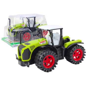 Traktor Farmerski Duży Napęd Frykcyjny Zielony Pojazd Rolniczy