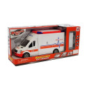 Ambulans na Baterie z noszami Dźwięk i Światło