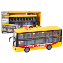 Autobus Piętrowy 1:16 Światła Dźwięki Napęd Frykcyjny Żółty
