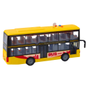Autobus Piętrowy 1:16 Światła Dźwięki Napęd Frykcyjny Żółty