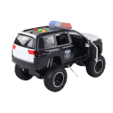 Pojazd Terenowy Raptor Policja Czarny Otwierane Drzwi Dźwięk Światła