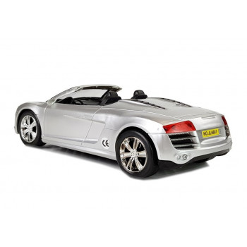 Autko z Naciągiem Kabriolet Srebrne 1:18