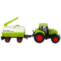 Traktor z Przyczepą Duże Koła Zielony Farma