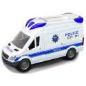 Interaktywna Policja Radiowóz Policyjny Światło Dźwięk Otwierane Drzwi