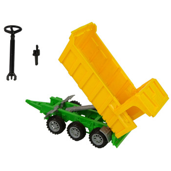Traktor Wywrotka Żółta Ciągnik 50 cm