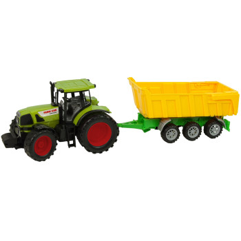 Traktor Wywrotka Żółta Ciągnik 50 cm