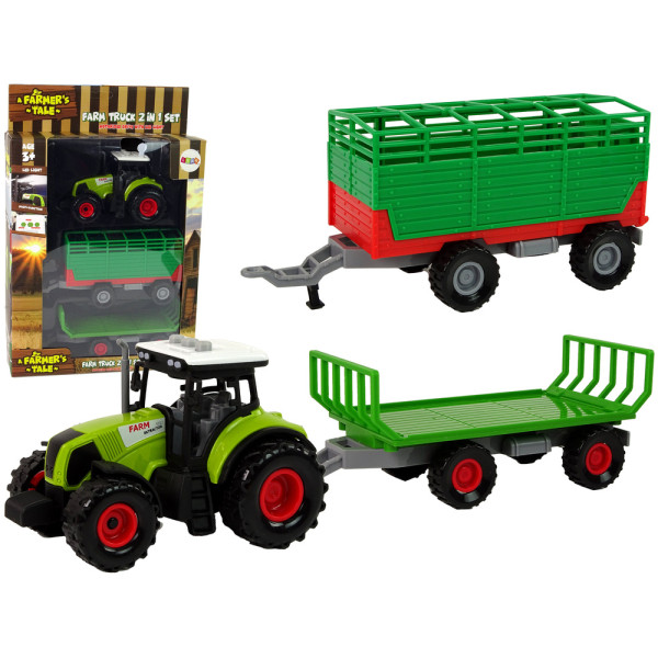 Traktor z Przyczepką Autko Farma