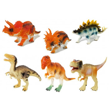 Zestaw Figurki Dinozaurów 10 cm 6 sztuk