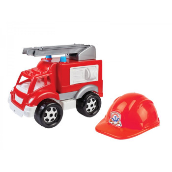 Wóź strażacki Drabina Kask Strażak 3978