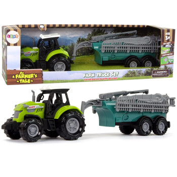 Traktor Rolniczy z Opryskiwaczem Farma Dźwięk Zielony