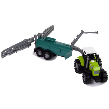 Traktor Rolniczy z Opryskiwaczem Farma Dźwięk Zielony