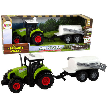 Traktor dla Dzieci z Przyczepką Autko Farma