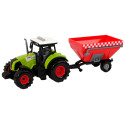 Traktor Farma Odpinana Przyczepa Na Zboże Dźwięk Zielony