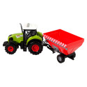 Traktor Farma Odpinana Przyczepa Na Zboże Dźwięk Zielony