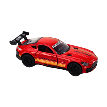 Auto Sportowe Samochód 1:32 Figurka Czerwona Spojler Metal