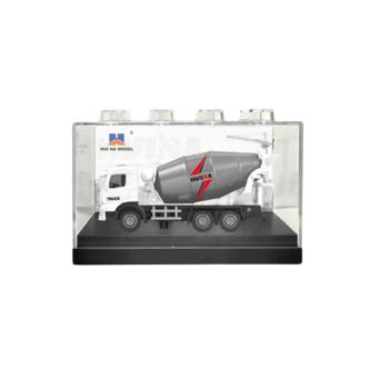 Betoniarka Metalowa Model Kolekcjonerski Huina Biała 1:80