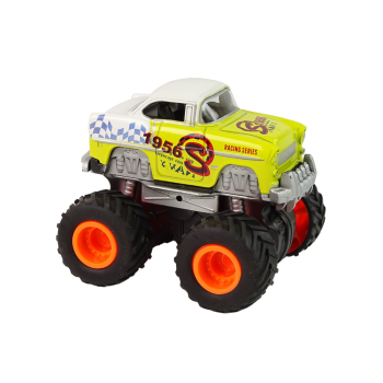 Auto 4x4 Klasyczny Model Na Dużych Kołach 4 Kolory