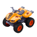 Quad Z Napędem Gumowe Opony Metalowa Karoseria Mix
