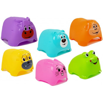 Piramidka dla Niemowlaka Zwierzątka Kubeczki