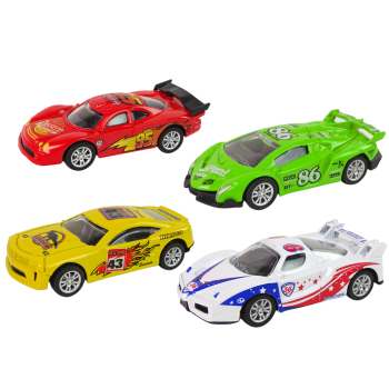 Auto Sportowe Wyścigowe Resorak Wyścigi 4 Kolory 1:43