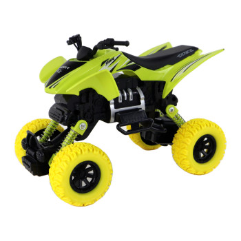 Pojazd Terenowy Pchacz Quad XC Gumowe Koła Zielony