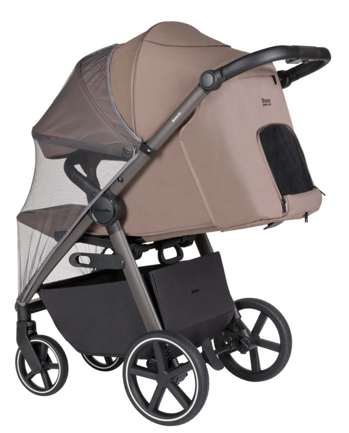 Wózek dziecięcy spacerowy Bravo SL Deluxe Desert Beige