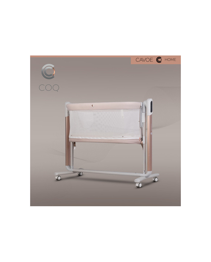 Elektryczna kołyska łóżeczko 4w1 Cavoe COQ Cashmere