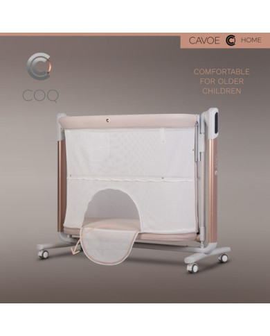 Elektryczna kołyska łóżeczko 4w1 Cavoe COQ Cashmere