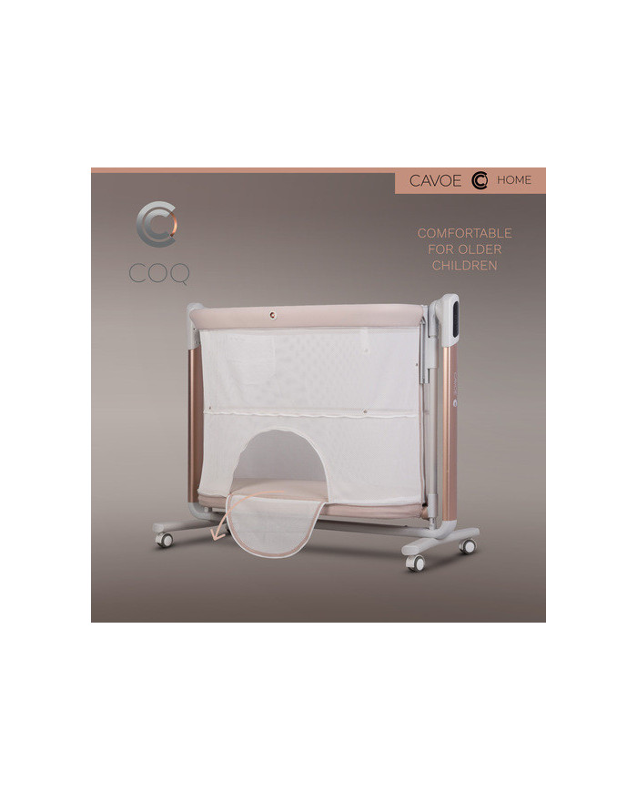 Elektryczna kołyska łóżeczko 4w1 Cavoe COQ Cashmere